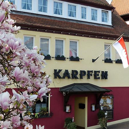 Hotel & Restaurant Zum Karpfen Обернхайм на Майн Екстериор снимка